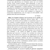 0615 - Page 612 - Revue analytique. Effets de l'artério-sclérose sur le cerveau et la moelle, par Frank Parsons Norbury (Medicine, Détroit, Juillet 1897)