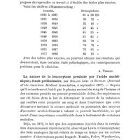 0623 - Page 620 - Revue analytique. Note préliminaire sur une méthode simple et exacte pour estimer le pourcentage de l'hémoglobine, par C. E. Ide (Médicine, Détroit, juin 1897). / La nature de la leucocytose produite par l'acide nucléinique ; étude préliminaire, par Delano Ames et Huntley (Journal of the American Medical Association, 4 septembre 1897)