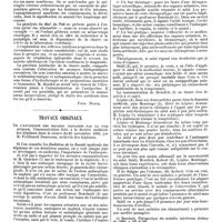 0011 - Page 7 - Révue générale. De la chorée molle. [Paul Blocq]. / Travaux originaux. De l'antisepsie des organes urinaires par la voie interne. Communication faite à la Société médicale des hôpitaux dans la séance du 22 novembre 1889, par M. Ferdinand Dreyfous, ..