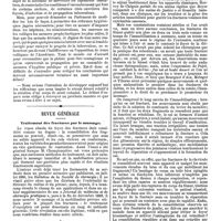 0030 - Page 26 - Bulletin. Académie de médecine : Prophylaxie de la tuberculose. / Revue générale. Traitement des fractures par le massage