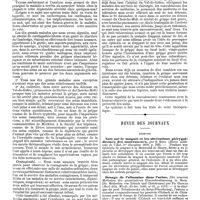 0049 - Page 45 - Travaux originaux. Quelques réflexions à propos de l'épidémie actuelle de grippe, par M. Burlureaux, ... Revue des journaux. Médecine. Note sur le muguet et les ulcérations ptérygoïdiennes des nouveau-nés, par S. Rémy. Dosage de l'albumine dans l'urine. (Die neueren Methoden der quantitativen Eiweissbestimmung in Harn Die Methoden von Esbach und Christensen) par Th. Geisler