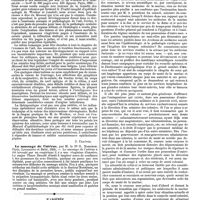 0051 - Page 47 - Bibliographie. Manuel d'ophthalmogie, guide pratique à l'usage des étudiants et des médecins, par MM. L. de Wecker et J. Masselon. - In-8° de 990 pages avec 576 figures. Paris, 1889. [J. Chauvet]. / Le massage de l'utérus, par M. le Dr G. Norstrom. Paris Lecrosnier et Babé, 1889. / Variétés. Création d'un corps de santé colonial