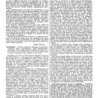 0076 - Page 72 - Bibliographie. Traité de chirurgie, publié, sous la direction de MM. Simon Duplay et Paul Reclus, par MM. Berger, Broca, Delbet, Delens, Gérard-Marchant, Heydenreich, Hartmann, Jalaguier, Kirmisson, Lejars, Michaux, Nélaton, Peyrot, Poncet, Quenu, Ricard, Segond, Walther, Tuffier. - Paris, G. Masson 1890. [Eugène Rochard]. / Alcaloïdes. - Histoire, propriétés chimiques et physiques, extraction action physiologique, effets thérapeutiques, toxicologie, observations, usages en médecine, formules, etc., par B. Dupuy, avec préface de M. le Dr Dujardin-Beaumetz. - Paris, G. Rougier et Cie, 1889, 2 vol. gr. in-8°. [L. Hahn]. / Variétés. Honoraires des médecins légistes. / Association mutuelle en cas de maladie