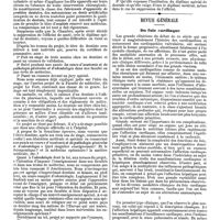 0091 - Page 87 - Jurisprudence médicale. Les nouveaux projets de loi sur l'exercice de la médecine. - Les officiers de santé. - Les dentistes, par le Dr Magitot, ... / Révue générale. Du foie cardiaque