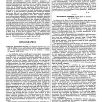 0099 - Page 95 - Revue des journaux. Chirurgie. Lésions suppuratives de la peau à la suite de l'influenza, par H. Leloir. / Rein mobile. (Remarks on the clinical aspects of movable kidney), par D. Drummond. / Bibliographie. Atlas de médecine légale, par Adolphe Lesser, trad. par le Dr L. Hahn. Avec une préface de M. le professeur Brouardel. - Les empoisonnements, 18 pl. en couleur. - Paris. G. Masson, 1890, in-fol. [L. L.]. / De la chorée chronique. Thèse pour le doctorat par M. E. Huet