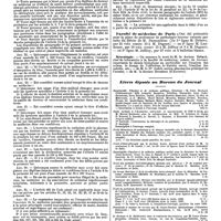 0112 - Page 108 - Variétés. Faculté de médecine de Paris. / Nécrologie. / Livres déposés au Bureau du journal