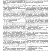 0154 - Page 150 - Travaux originaux. La grippe au 145e régiment d'infanterie (Maubeuge), par M. le Dr Dubrulle, ... / Étude morphologique du sang leucocythémique par M. le Dr René Baissas