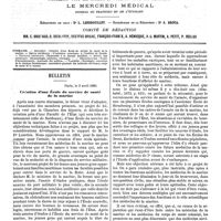 0161 - Page 157 - Sommaire. / Bulletin. Création d'une École du service de santé de la marine