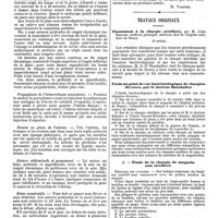 0164 - Page 160 - Revue générale. L'opération césarienne à l'institut obstétrical de Dresde. [H. Varnier]. / Travaux originaux. Pansement à la charpie stérilisée, par M. Léon Regnier, ... (2e article). / Étude au point de vue bactéorologique de charpies diverses, par le docteur Haushalter. Étude de la charpie de magasin non stérilisée