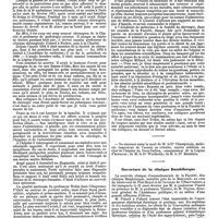 0171 - Page 167 - Variétés. Nécrologie. Le professeur U. Trétal. Dicours de M. le Professeur Tarnier. / Ouverture de la clinique Baudelocque
