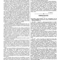 0180 - Page 176 - Travaux originaux. De la chorée fibrillaire, par le Dr Morvan, de Lannilis. (A suivre.). / Correspondance. Nouvelles observations sur la contagion de la fièvre grippale, par le Dr A. Alison, ..
