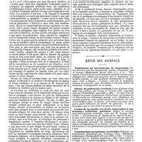 0253 - Page 249 - Travaux originaux. Résultat d'une opération de colopexie pour prolapsus invaginé du rectum, par M. le Dr Jeannel, ... / Traitement du beri-beri par la suspension (Ueber Beri-beri und ihre Behandlung mittelst Suspension), par A. Cantani. / Gliome du pédoncule cérébral (A case of glioma of the right crus cerebri), par Pepper et Packard. / Lésion de la moelle cervicale consécutive à une luxation ; réduction, guérison (Injury of cervical spine with luxation ; reduction, cure) par W. Acheson. / Contributions au mutisme hystérique (Beitraege zur hysterischen Stummheit) par Gottfried Leuch