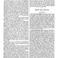 0264 - Page 260 - Travaux originaux. Du traitement des épithéliomas de la face d'origine sébacée, par les applications locales d'acide acétique. Par M. le Dr X. Arnozan. / Revue des journaux. Neuropathologie. Sur la névrite multiple (Ueber Neuritis multiplex), par Kahler. / Centre cortical de la voix (Beitrag zur Localisation des corticalen Stimmcentrums beim Menschen), par Rossbach
