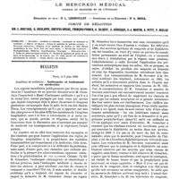 0269 - Page 265 - Sommaire. / Bulletin. Académie de médecine : Antisepsie et isolement en médecine