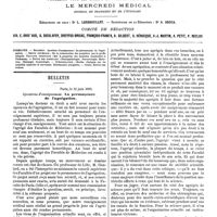 0281 - Page 277 - Sommaire. / Bulletin. Questions d'enseignement. La permanence de l'agrégation