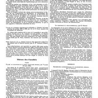 0316 - Page 312 - Index bibliographique. Traité d'anatomie humaine, anatomie descriptive, histologie, développement, par L. Testut, t. II, 10e fascicule. - Paris, O. Doin. / Leçons de clinique chirurgicale professées à l'hôpital St-Louis pendant les années 1885 et 1886, par M. le Dr Péan, membre de l'Académie de médecine. / Cure radicale de la hernie crurale (Un improved method for the radical cure of femoral hernia), par H. W. Cushing, Boston, 1889. / Thèses des Facultés. Paris. Plaies et ligature de la veine jugulaire interne, par Vaudey (25 juin 1890). / Contribution à l'étude du purpura alcoolique, par Poirrier (26 juin 1890). / La chirurgie du sinus sphénoïdal, par E. Berger. / Bordeaux. Recherches expérimentales de calorimétrie animale, par C. Sigalas