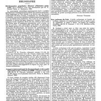 0327 - Page 321 - Revue des journaux. Chirurgie. Luxations et fractures de l'astragale (Conservative treatment in compound dislocations of the ankle joint), par R. H. Gibbons. / Bibliographie. Dictionnaire populaire illustré d'histoire naturelle, par J. Pizzeta, avec une introduction par M. E. Perrier. Paris, A. Hennuyer, 1890. [L. L.]. / Congrès international de dermatologie et de syphiligraphie tenu à Paris en 1889. Comptes rendus publiés par M. H. Feulard, ... 1 vol. in-8° de 950 pages, avec 6 planches hors texte. Paris, G. Masson, éditeur, 1890. [Georges Thibierge]. / Les poisons de l'air. L'acide carbonique et l'oxyde de carbone, asphyxie et empoisonnement par les puits, le gaz de l'éclairage, le tabac à fumer les poêles, les voitures chauffées, par M. N. Grehant. 1 vol. J.-B. Baillière et fils, Paris, 1890