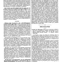 0338 - Page 332 - Revue des journaux. Médecine. Pustules vaccinales sur les paupières (Note on vaccinia of the eyclids), par G. Berry. / Sur quatre cas d'érysipèle dans le cours de la grippe, précédés de tuméfaction parotidienne, par G. Lemoine. / Chirurgie. Oedème aigu du larynx par refroidissement, trachéotomie, guérison, par P. Oulmont. / Pneumonie traumatique (Un caso di polmonite contusiva), par E. Minoss. / Récidive de grossesse extra-utérine (Wiederholte Tubenschwangerschaft), par R. Frommel. / Recherches expérimentales sur la pathogénie des atrophies musculaires consécutives aux arthrites traumatiques, par Raymond. / Bibliographie. Traité de chirurgie, publié sous la direction de MM. Simon Duplay, ... et Paul Reclus, ..., Tome II, par MM. Lejars, Michaux, Quénu, Ricard, Poncet. - G. Masson, éditeur, Paris, 1890