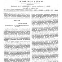 0353 - Page 347 - Sommaire. / Bulletin. Réorganisation de l'enseignement médical. (2e article)