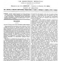 0377 - Page 371 - Sommaire. / Bulletin. Questions d'enseignement : Les exercices cadavériques