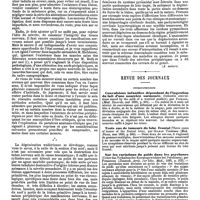 0385 - Page 379 - Revue générale. Anatomie pathologique des névrites périphériques (Quelques remarques critiques sur les travaux récents concernant ces névrites), par J. Babinski, ... (A suivre). / Revue des journaux. Neuropathologie. Convulsions infantiles dépendant de l'ingestion du lait d'une nourrice surmenée. (Infantile convulsions caued by the milk of a worried mother), par Packard. / Trois cas de tumeurs du lobe frontal (Three cases of tumor of the frontal lobe), par Gilman Thompson. / Sur les variations du poids dans les psychoses (Ueber das Verhalten des Koerpergewichtes bei Psychosen), par Fuerstner