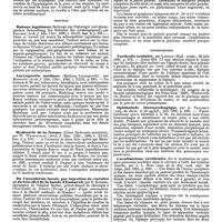 0386 - Page 380 - Revue des journaux. Neuropathologie. Névrite multiple et urobilinurie (Multiple Neuritis und Urobilinurie), par Rossbach. / Chirurgie. Bubons inguinaux (Beitraege zur Pathologie und chirurgischen Behandlung der Bubonen der Leistengegend), par Poelchen. / Laryngocèle médiane (Mediane Laryngocele), par Madelung. / Hydrocèle de la femme (Ueber Hydrocele muliebris), par W. Wechselmann. / De l'anesthésie locale par injection de cocaïne et du bon effet de la bande d'Esmarch, par E. Kummer, ... / Trépanation du rachis (Angular curvature ; rapidly developing paraplegia ; laminectomy ; recovery) par Arbuthnot Lane. / Ophthalmologie. Torticolis oculaire, par Landolt. / Ophthalmie blennorrhagique, par A. Trousseau. / Localisations cérébrales (De la localisation de quelques processsus morbides dans le cerveau à l'aide des troubles visuels), par J. L. Nuel