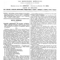 0389 - Page 383 - Sommaire. / Revue générale. Anatomie pathologique des névrites périphériques (Quelques remarques critiques sur les travaux récents concernant ces névrites), par J. Babinski, ... (Fin)