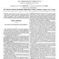 0461 - Page 455 - Sommaire. / Revue générale. Des causes et du traitement de la chlorose