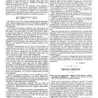 0463 - Page 457 - Revue générale. Des causes et du traitement de la chlorose. [A. Gilbert]. / Travaux originaux. Note sur un squelette atteint d'exostoses ostéogéniques multiples. - Exostoses au nombre de 194, par A. Pic, ..