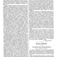 0501 - Page 495 - Revue générale. Appendiçite et péritonite appendiculaire. [L. Dreyfus-Brisac]. / Travaux originaux. Comment la terre devient tétanigène par M. le professeur Verneuil