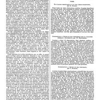 0508 - Page 502 - Bibliographie. Traité pratique des maladies mentales, par le Dr A. Cullerre, ... 1 vol. in-16 avec tracés graphiques. Paris, 1890. J.-B. Baillière, édit. [Ant. Ritti]. / Index bibliographique. Thèses des Facultés. Paris. De l'angine herpétique et du zona bucco-pharyngien, par B. Pouzin. / Contribution à l'étude du mal perforant dans la paralysie générale progressive, par H. Berthélémy. / Contribution à l'étude du mal perforant, par V. Gascuel