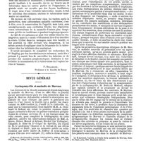 0510 - Page 504 - Bulletin. Fréquence de la tuberculose dans les montagnes des Hautes-Vosges et du Tyrol. Conclusions au point de vue prophylactique. [P. Spillmann]. / Revue générale. Syringomyélie et maladie de Morvan