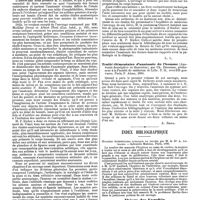 0519 - Page 513 - Bibliographie. Anatomie artistique (Description des formes extérieures du corps humain au repos et dans les principaux mouvements). Grand in-folio avec 110 planches et renfermant plus de 300 figures. Par le Dr Paul Richer. Paris, librairie Plon et Nourrit, 1890. [L. L.]. / Traité élémentaire d'anatomie de l'homme (Anatomie descriptive et dissection), par Ch. Debierre, ... T. II, avec 515 gravures. Paris, F. Alcan, 1890. [A. Broca]. / Index bibliographique. Hygiène élémentaire publique et privée, par M. le Dr. A. Amblard. - Librairie Maloine, Paris, 1890. / Thèses des Facultés. Paris. Etude sur l'aristol, par Fournioux
