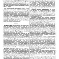 0542 - Page 536 - Revue des journaux. Neuropathologie. Accès de suffocation chez un hystérique. Trachéotomie, par Chaput. / Des hallucinations hystériques, Leçon de Pitres recueillie par Bitot. / Médecine. Le mal de mer (Die Seekranheit), par Roewer. / Bronchite malarique (Ueber einen Fall von Malaria bronchitis), par Graeser. / Chirurgie. Plaies vasculaires de l'aine (Zur Unterbindung der Arteria und Vena Femoralis), par H. Zeidler. / Cystites et pyélites diathésiques, par Guyon. / Calculs vésicaux (Litholapaxy in male Childrens and boys) par D. F. Keegan
