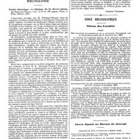 0556 - Page 550 - Revue des journaux. Médecine. Lésions intestinales de la fièvre typhoïde (Darmveraenderung beim Typhus abdominalis), par F. Marchand. / Bibliographie. Traité théorique et clinique de la fièvre jaune, par Bérenger-Féraud. 1 vol. in 8° de 985 pages, Paris, O. Doin, éditeur, 1891. [Georges Thibierge]. / Index bibliographique. Thèses des Facultés. Paris. Des luxatioxs sus-acromiales de la clavicule. Traitement par la suture métallique, par G. Lafon (5 nov. 1890). / Considérations sur les complications auriculaires de la grippe, par le Dr Albespy (5 novembre 1890). / Livres déposés au Bureau du Journal