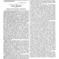 0560 - Page 554 - Bulletin. L'organisation des services hospitaliers devant le Conseil municipal. - Curabilité de la tuberculose les recherches nouvelles du Dr Koch (de Berlin). [L. Lereboullet]. / Revue générale. Traitement des luxations congénitales