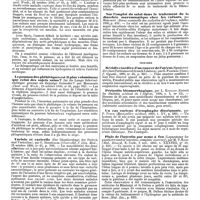 0566 - Page 560 - Revue des journaux. Médecine. Cancer broncho-pulmonaire (Krebs der Bronchien und der Lungen), par Ebstein. / Le Béribéri (Ueber Beri-Beri auf Yesso), par Grimm. / Le poumon des phthisiques est-il plus volumineux que celui des sujets sains ? (Ist die Lunge Schwindsüchtiger groesser als diejenige Gesunder ?) par Mordhorst. / Variole et varicelle (Zur Identitaesfrage der Pocken und Varicellen), par C. Hochsinger. / Un cas de lithiase biliaire traité par l'huile d'olives, par Combemale. / Sur l'emploi du salol dans le traitement de la diarrhée maremmatique chez les enfants, par Moncorvo. / Chirurgie. Récidive tardive d'un cancer de l'utérus (Spaeterecidiv eines Portiocancroïds nach 8 Jahren), Par E. Fraenkel. / Périostite blennorrhagique, par L. Raynaud. / Un cas curieux d'oesophagite disséquante, par P. Puech. / Plaie de l'intestin par arme à feu (Laparotomy for gunshotwound of intestine, complete recovery), par M. T. Scott. / Torticolis et asymétrie de la face et du crâne, par E. Greffié