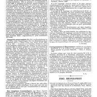 0567 - Page 561 - Revue des journaux. Chirurgie. Torticolis et asymétrie de la face et du crâne, par E. Greffié. / Tuberculose du pharynx (A case of primary tuberculosis of the Pharynx terminating in cure), par J. W. Gleitsmann. / Gangrène nosocomiale (Ein Fall von Hospitalbrand an der Vulva nebst Bemerkungen über die Behandlung dieser Krankheit) par O. V. Hertf. / Des éruptions traumatiques, par Batut. / Bibliographie. Leçons sur les anomalies de la réfraction et de l'accommodation, par le Dr. Félix Lagrange, ... - Steinheil, ..., 1890. [A. Gilbert]. / Cartogrammes et diagrammes relatifs à la population parisienne et à la fréquence des principales maladies à Paris pendant la période 1865-1887. - Paris, G. Masson, 1889. [L. L.]. / Index bibliographique. Annuaire statistique de la Ville de Paris, 9e année, 1888, publication del a Préfecture de la Seine, faite par M. le Dr Jacques Bertillon, chef des travaux de la Statistique. Paris, Masson, 1890