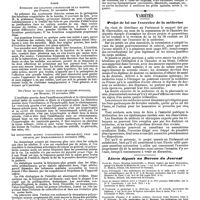 0568 - Page 562 - Index bibliographique. Annuaire statistique de la Ville de Paris, 9e année, 1888, publication del a Préfecture de la Seine, faite par M. le Dr Jacques Bertillon, chef des travaux de la Statistique. Paris, Masson, 1890. / Thèses des Facultés. Paris. Etiologie des luxations congénitales de la hanche, par Pfende, 13 novembre 1890. / De l'état du coeur gauche dans les lésions mitrales, par Briquet, 12 novembre 1890. / Le rhumatisme noueux (Polyarthrite déformante) chez les enfants, par Diamantberger (5 novembre 1890). / Variétés. Projet de loi sur l'exercie de la médecine. / Livres déposés au Bureau du Journal