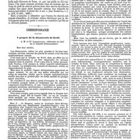 0601 - Page 595 - Travaux originaux. Le cheval tétanifère (2e article), par M. le professeur A. Verneuil. / Correspondance. A propos de la découverte de Koch