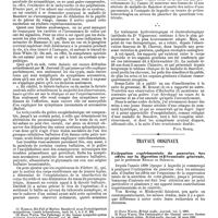 0611 - Page 605 - Revue générale. Du goître exophthalmique. [Paul Blocq]. / Travaux originaux. Extirpation expérimentale du pancréas. Ses effets sur la digestion et l'économie générale, par le professeur Nicolas de Dominicis