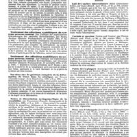 0625 - Page 619 - Revue des journaux. Neuropathologie. L'oedème bleu des hystériques, par Charcot. / Traitement des affections syphilitiques du système nerveux central (Zur Therapie der syphilitischen Erkrankungen des centralen Nervensystems), par Banke. / Traitement des affections syphilitiques du système nerveux central (Zur Therapie der syphilitischen Erkrankungen des centralen Nervensystems), par Goldstein. / Sur deux cas de guérison complète de la déformation du tronc dans la sciatique, par Souques. / Tabes et dissociation syringomyélique de la sensibilité, par Parmentier. / De la neurasthénie et de l'hystéro-neurasthénie traumatique, par Pitres. / Médecine. Lait des vaches tuberculeuses (Milch tuberculoeser Kühe), par Bang. / Variole et vaccine (Variola und Vaccine), par Fischer. / Poids des typhiques (Koerpergewicht im Verlaufe des Abdominaltyphus), par Zjenetz. / Deux cas d'éclampsie (Zwei Faelle von Eklampsie), par Flesch. / Rougeole et scarlatine (Masern und Scharlach), par Flesch