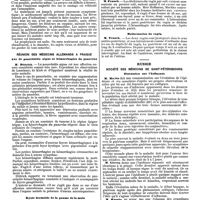 0663 - Page 11 - Mercr. méd. Étranger. Autriche. Société império-royale des médecins de Vienne. Séance du 3 janvier 1890. Sur l'Influenza. / Réunion des médecins allemands à Prague. Cas de pancréatite aigue et hémorrhagies du pancréas. / Kyste dermoide de la paume de la main. / Rupture du vagin par coït. / Malformation du vagin. / Russie. Société des médecins de Saint-Pétersbourg. Discussion sur l'Influenza