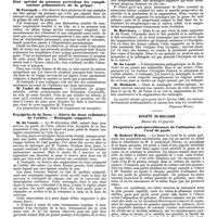 0671 - Page 19 - Mercr. méd. Sociétés savantes. Société médicale des hôpitaux. Séance du 10 janvier 1890. Etat spécial du poumon précédent les complications pulmonaires de la grippe. / Erysipèle de la face. - Abcès du tissu cellulaire de l'orbite. - Méningite suppurée. [Fernand Widal]. / Société de biologie. Séance du 11 janvier. Propriétés anti-microbiennes de l'albumine de l'oeuf de poule