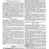 0676 - Page 24 - Mercr. méd. Étranger. Autriche. Société império-royale des médecins de Vienne. Séance du 10 janvier 1890. Bacilles du rhinosclérome. / Delirium tremens. / Variétés. Encombrement des hôpitaux. / L'hôpital des varioleux de Bobigny. / Société médicale des bureaux de bienfaisance. / Le choléra en Mésopotamie. / Nécrologie. / Récompenses. / Hôtel-Dieu. / Concours d'Internat. Epreuve orale. / Conférences d'Internat. / Hôtel-Dieu. / La Pitié. / La Charité
