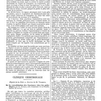 0678 - Page 26 - Mercr. méd. Clinique médicale. Hématome de la plèvre. / Clinique chirurgicale. De la consolidation des fractures chez les paludiques, par M. Jonnesco, ..