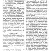 0680 - Page 28 - Mercr. méd. Sociétés savantes. Académie de médecine. Séance du 21 janvier 1890. / Carie costale après ouverture des abcès du foie. / Occlusion d'une bouche stomacale pour rétrécissement de l'oesophage. / Prophylaxie de la tuberculose