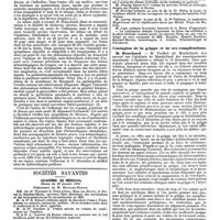 0695 - Page 39 - Mercr. méd. Clinique médicale. Quelques déterminations spéciales de l'influenza. / Sociétés savantes. Académie de médecine. Séance du 28 janvier 1890. Contagion de la grippe et de ses complications