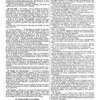 0729 - Page 69 - Mercr. méd. Sociétés savantes. Société médicale des hôpitaux. Séance du 7 février. La grippe chez les enfants. / Le steptocoque et la grippe