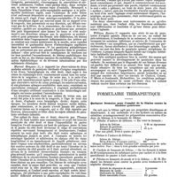 0767 - Page 99 - Mercr. méd. Clinique médicale. Les paralysies chez les enfants. / Formulaire thérapeutique. Quelques formules pour l'emploi de la lithine contre la diathèse goutteuse